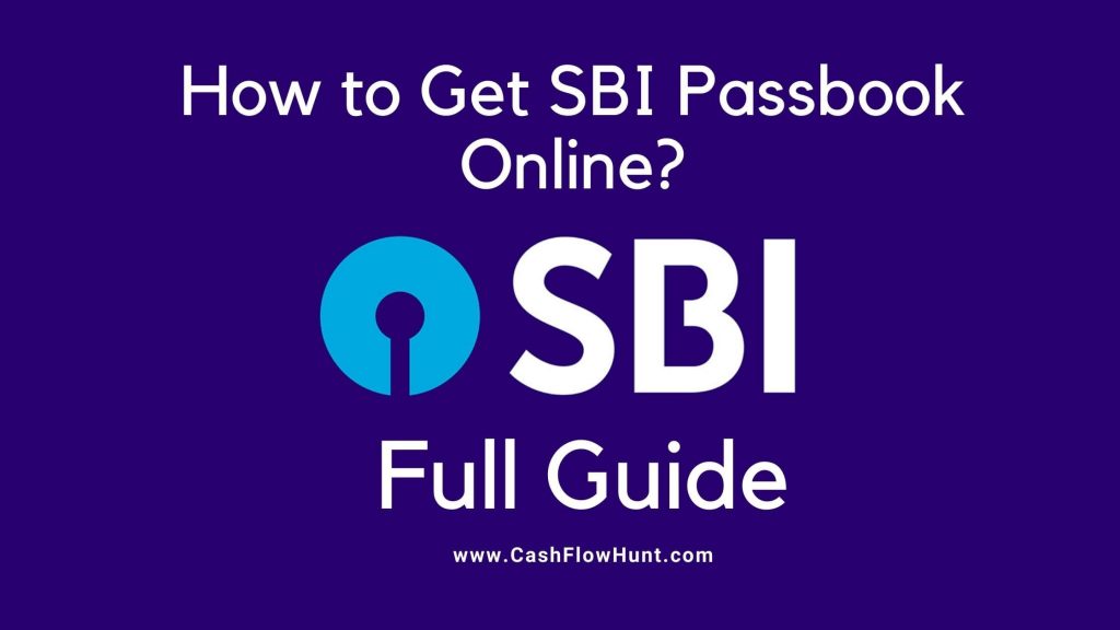 SBI Passbook Online