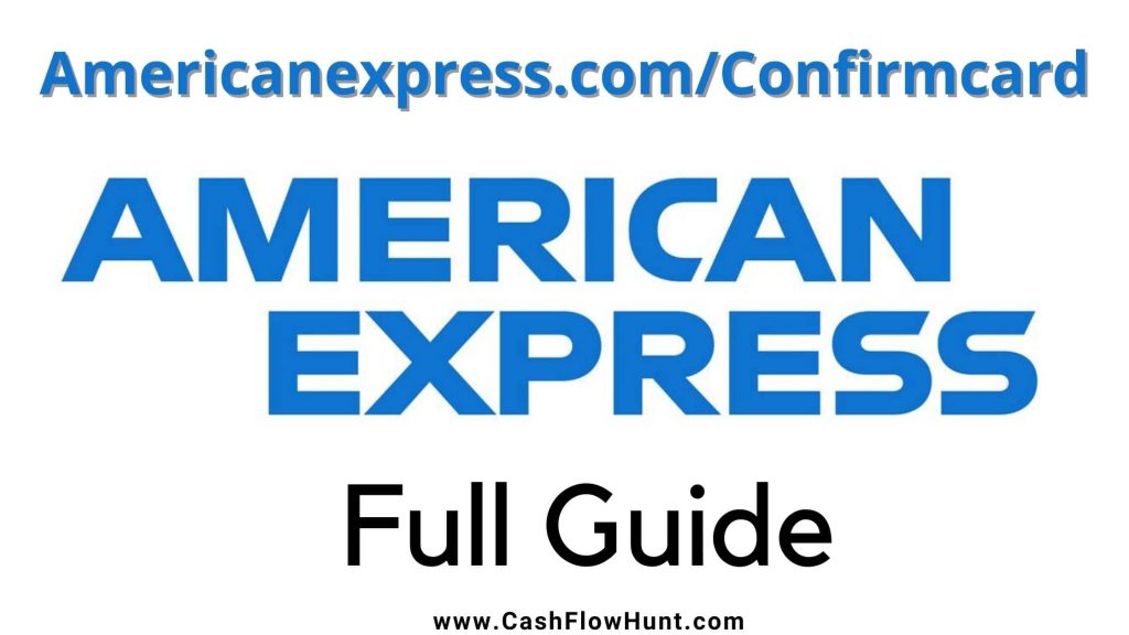Americanexpress.com/confirmcard