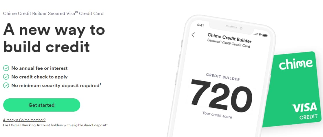 how to use chime credit builder card