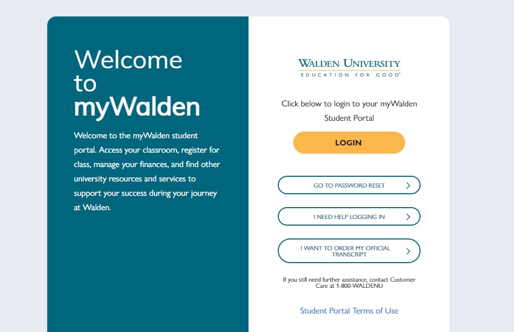 WaldenULogin